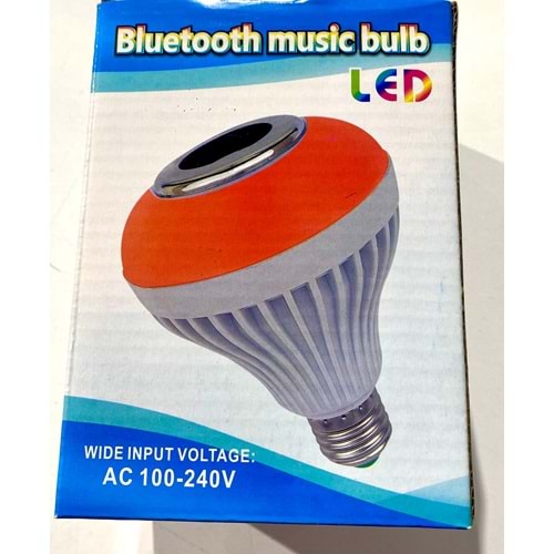 Bluetooth Ampul E27 Duy Müzik Çalar